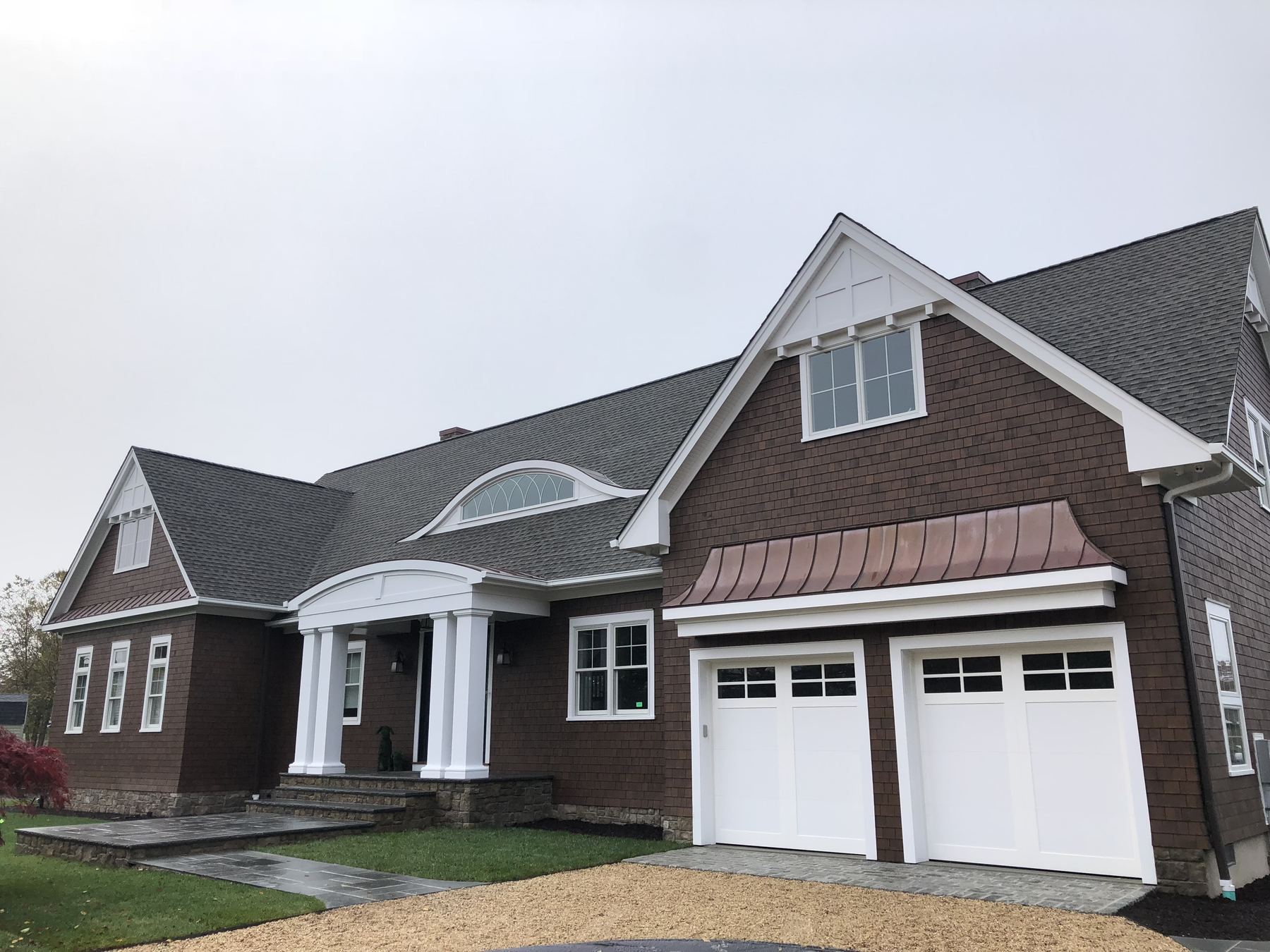 Recent Atlantic Roofing exterior project, Suffolk County
