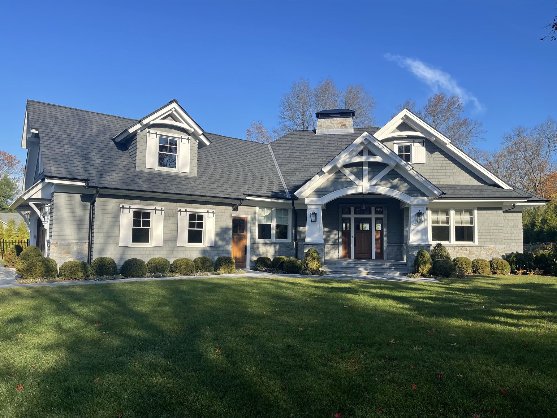 Finished exterior project, Suffolk County