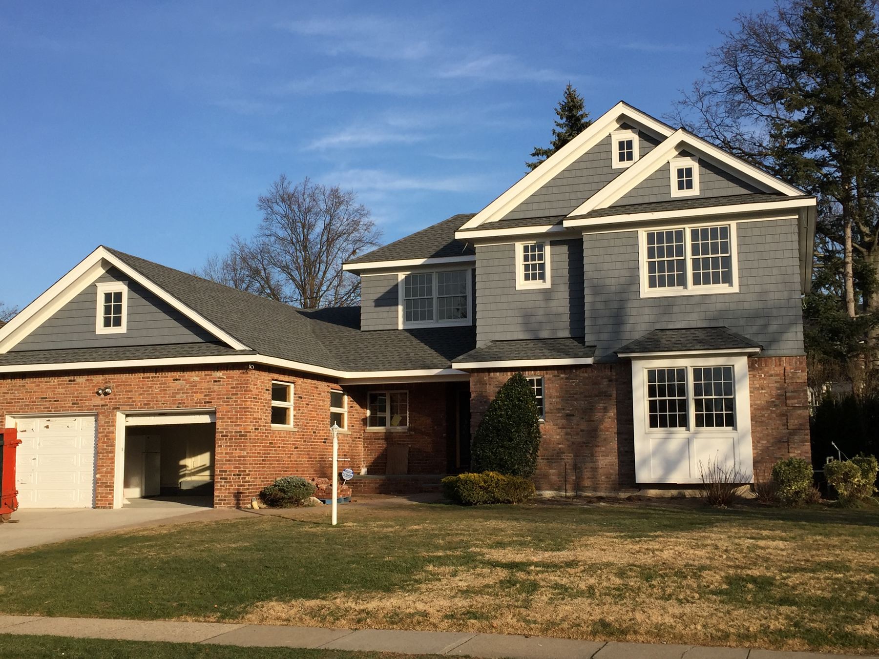 Recent Atlantic Roofing exterior project, Suffolk County
